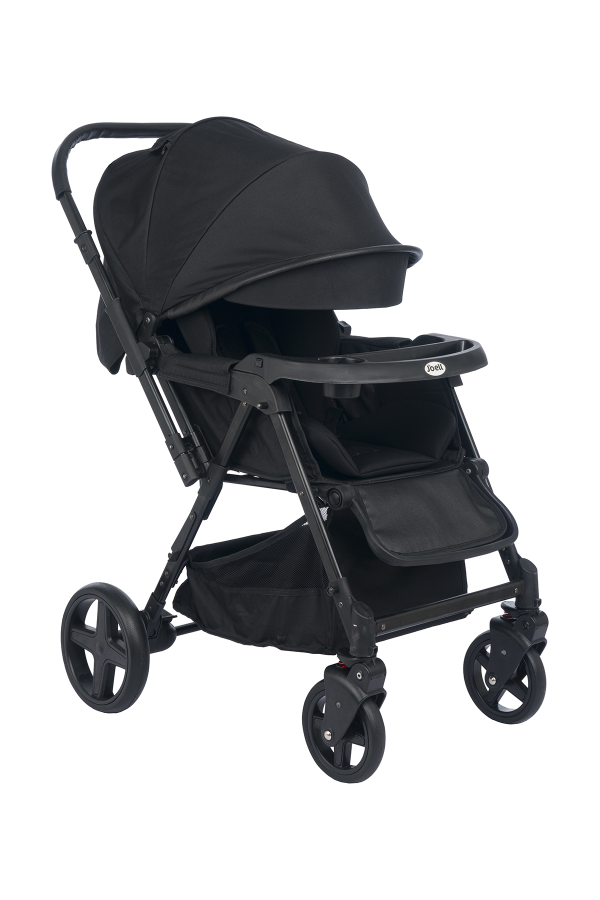 Joell Trendy Çift Yönlü Bebek Arabası Siyah