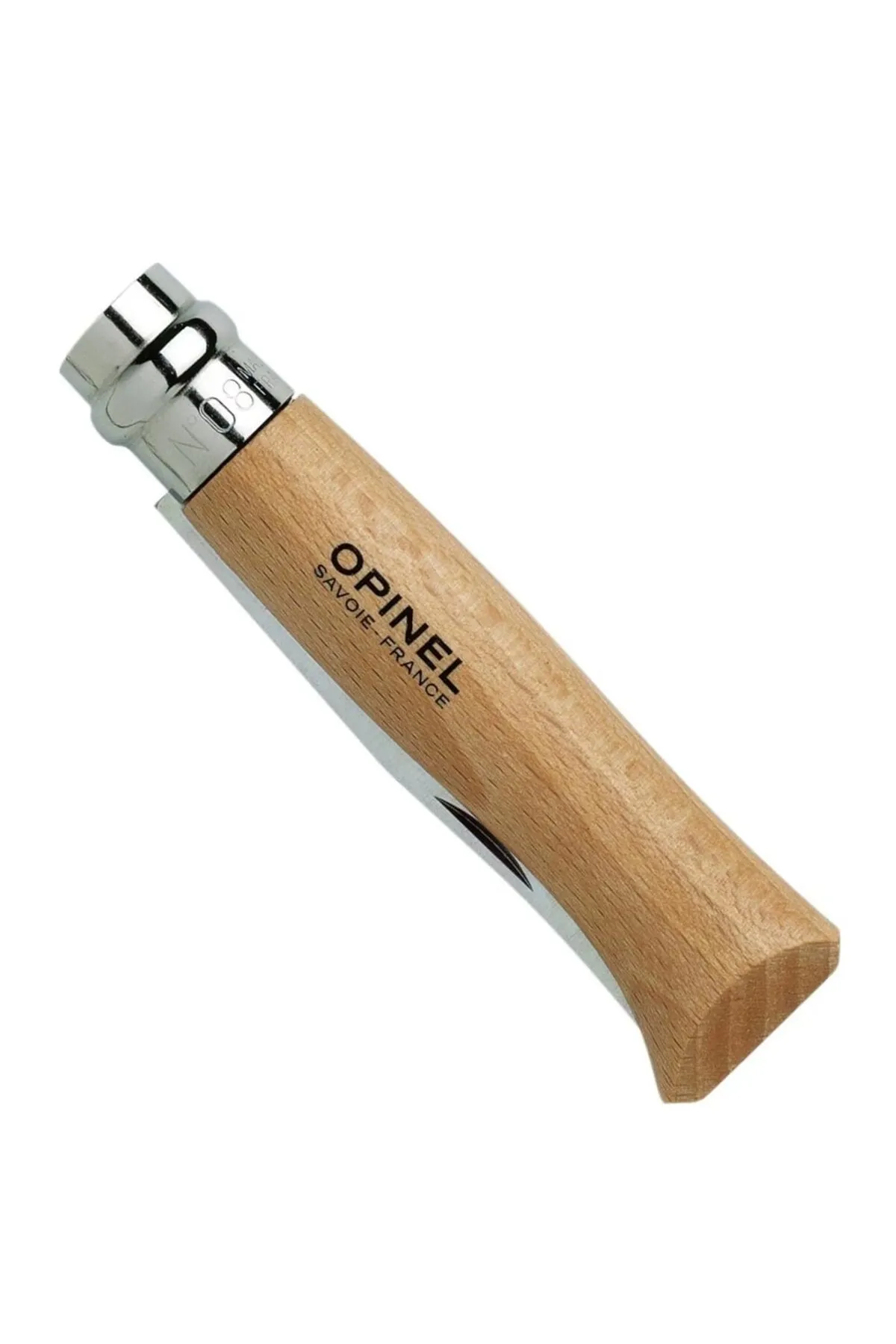 Opinel Inox 8 No Kayın Saplı Paslanmaz Çelik Çakı